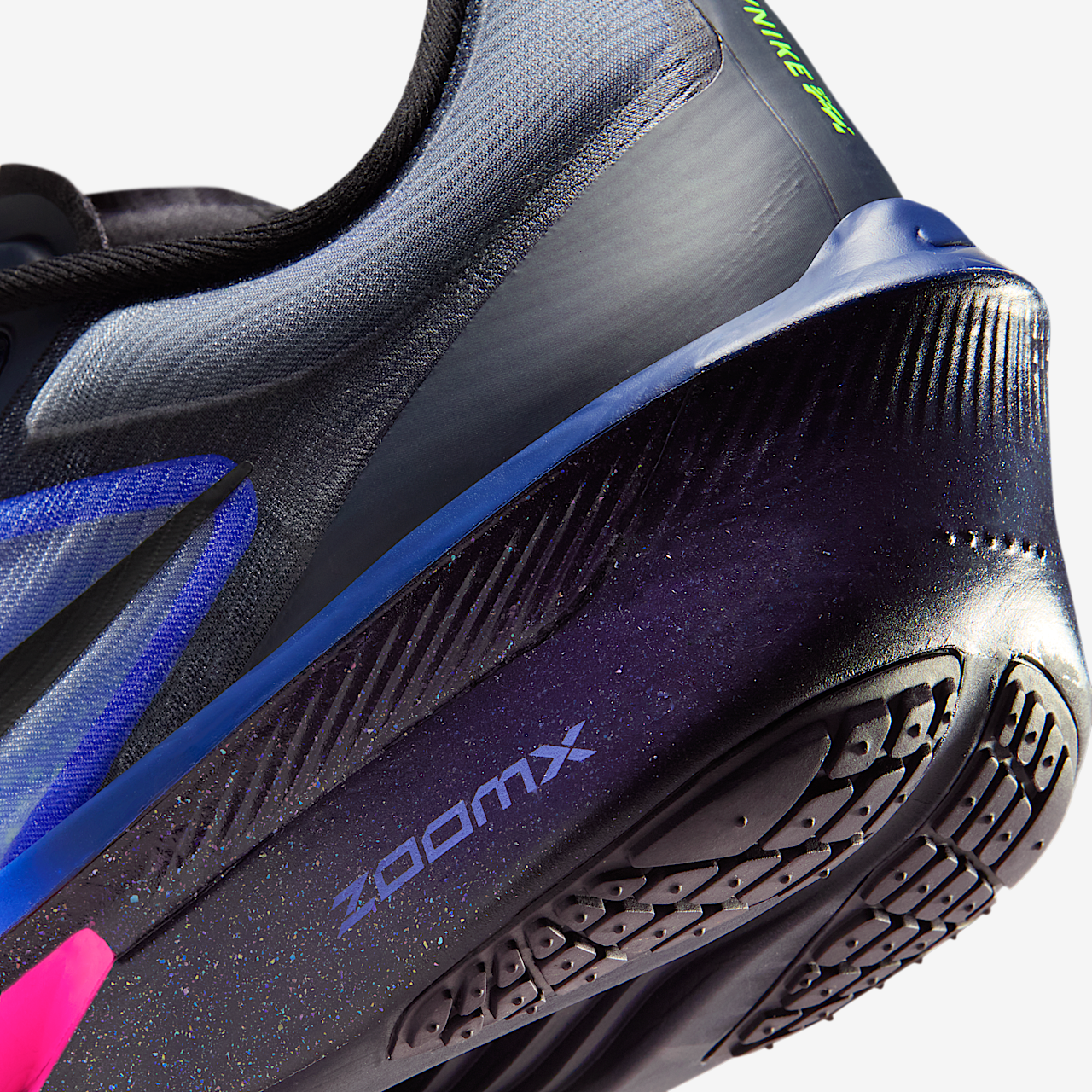 Nike  sneaker Dark Obsidian/Racer Blue/Emerald Rise/Zwart