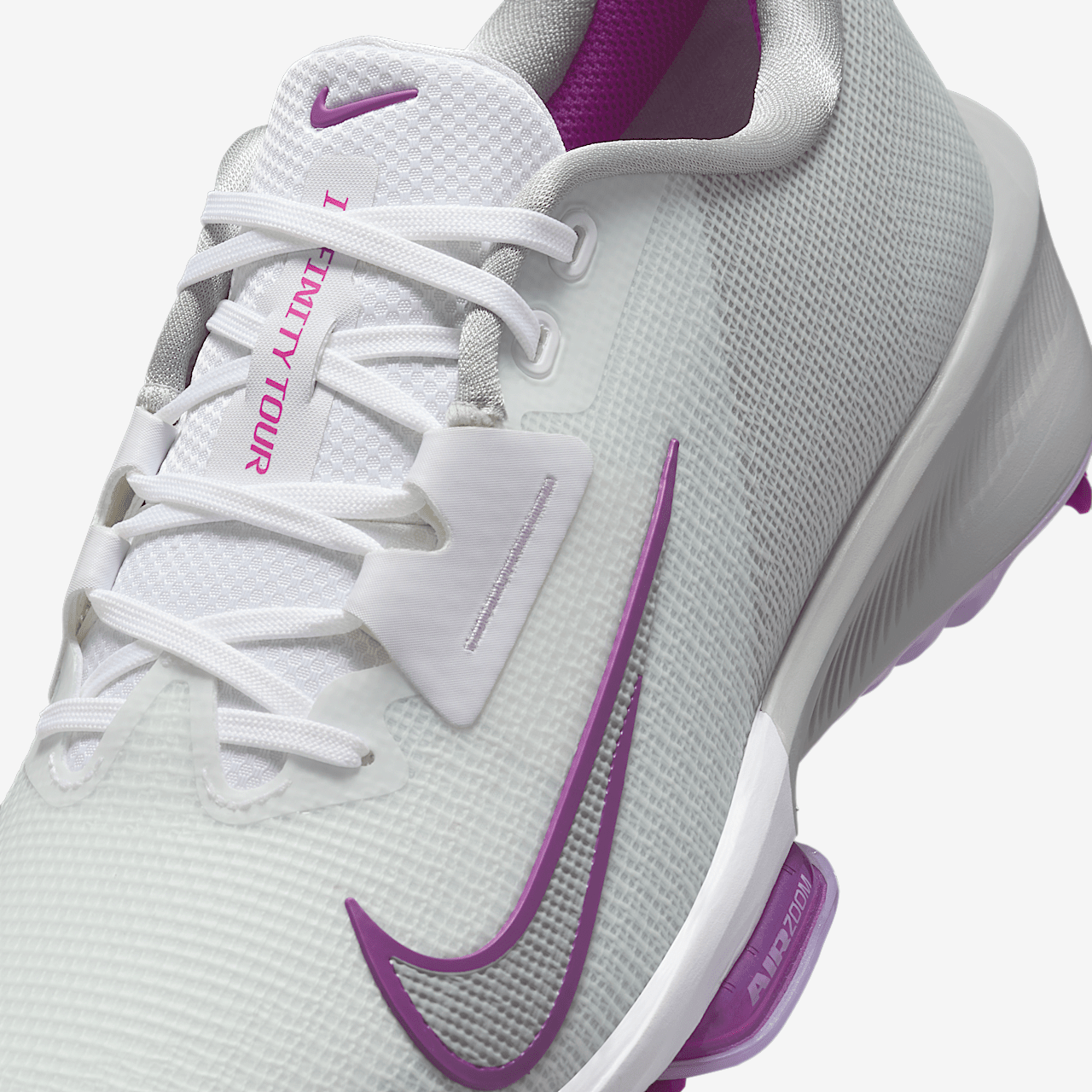 Nike  sneaker Wit/Light Smoke Grey/Vivid Purple