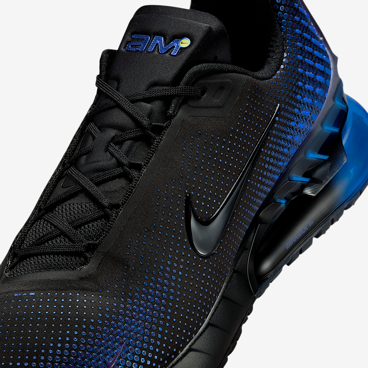 Nike Air Max sneaker Zwart/Deep Royal Blue/Court Purple/Zwart