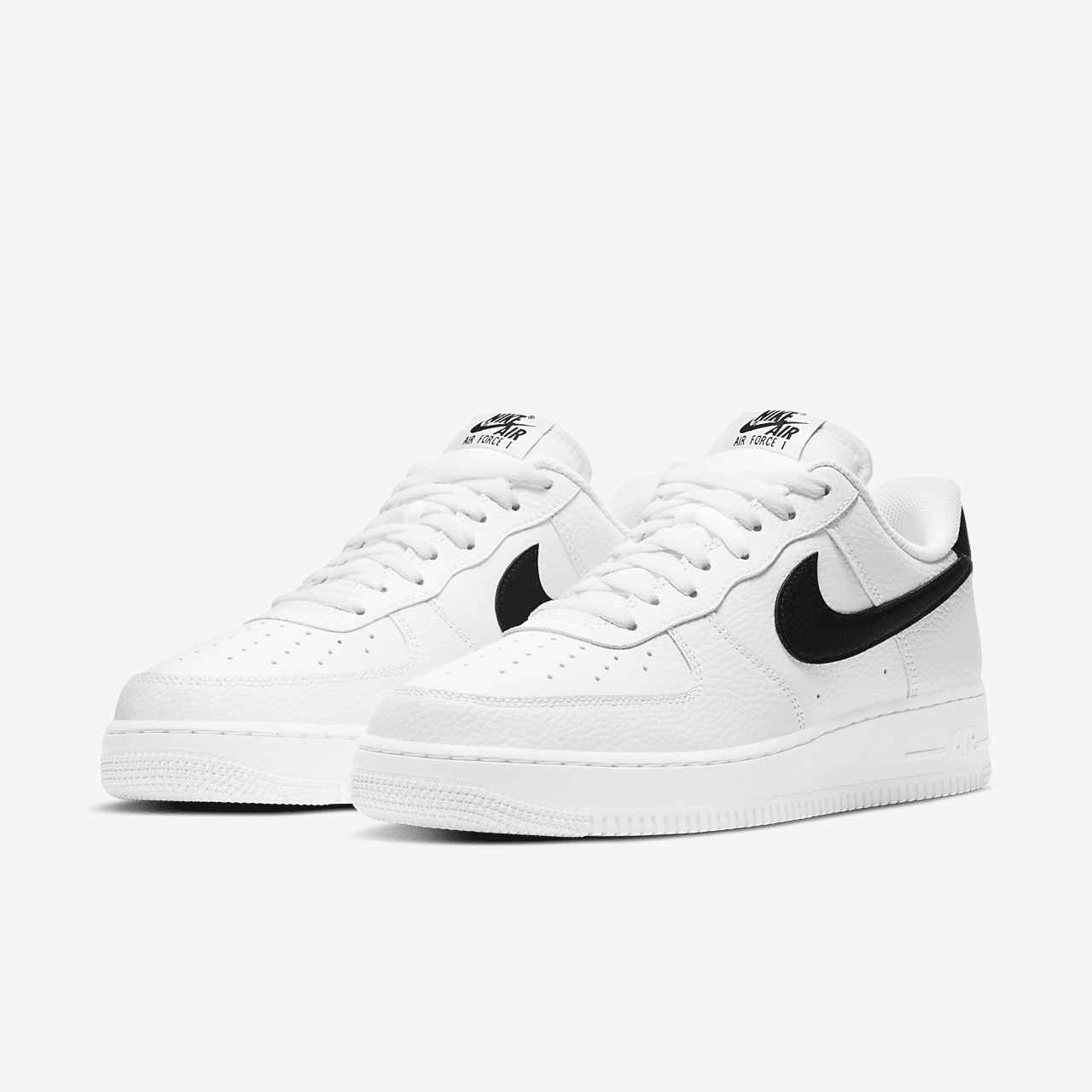 Nike Air Force 1 sneaker Wit/Zwart