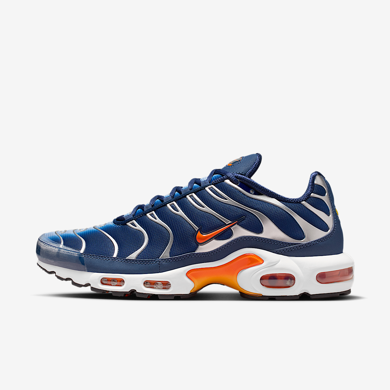 Nike Air Max Plus sneaker Midnight Navy/Midnight Navy/Ashen Slate/Safety Orange