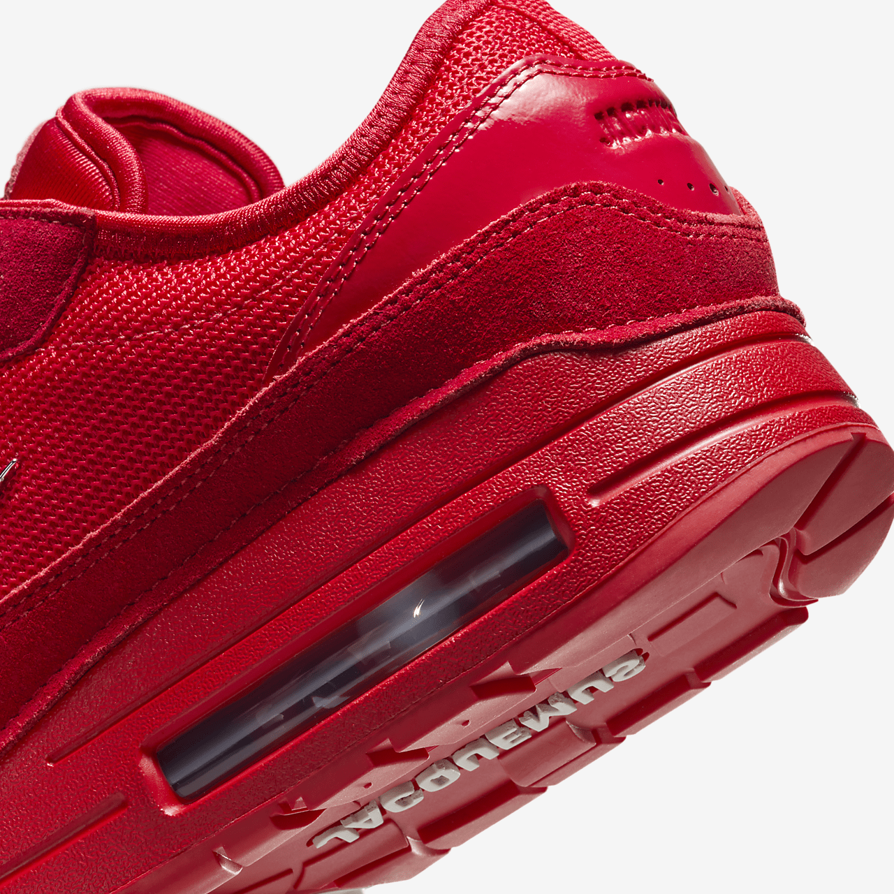 Nike Air Max 1 sneaker Mystic Red/Metallic Silver