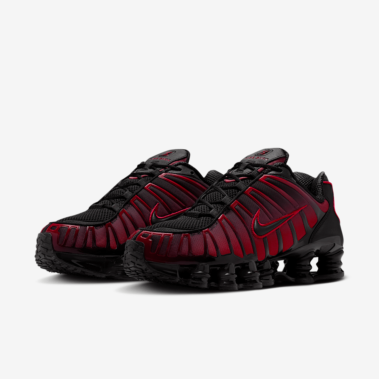 Nike Nike Shox sneaker Zwart/University Red/Zwart