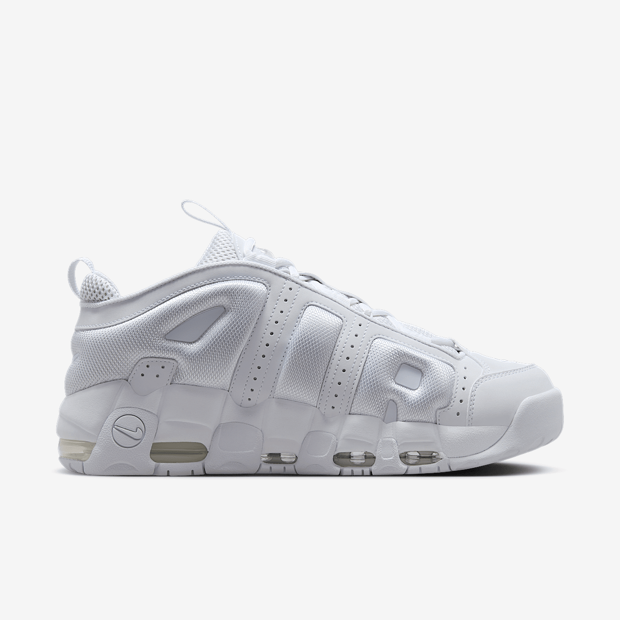Nike Air More Uptempo sneaker Wit/Wit
