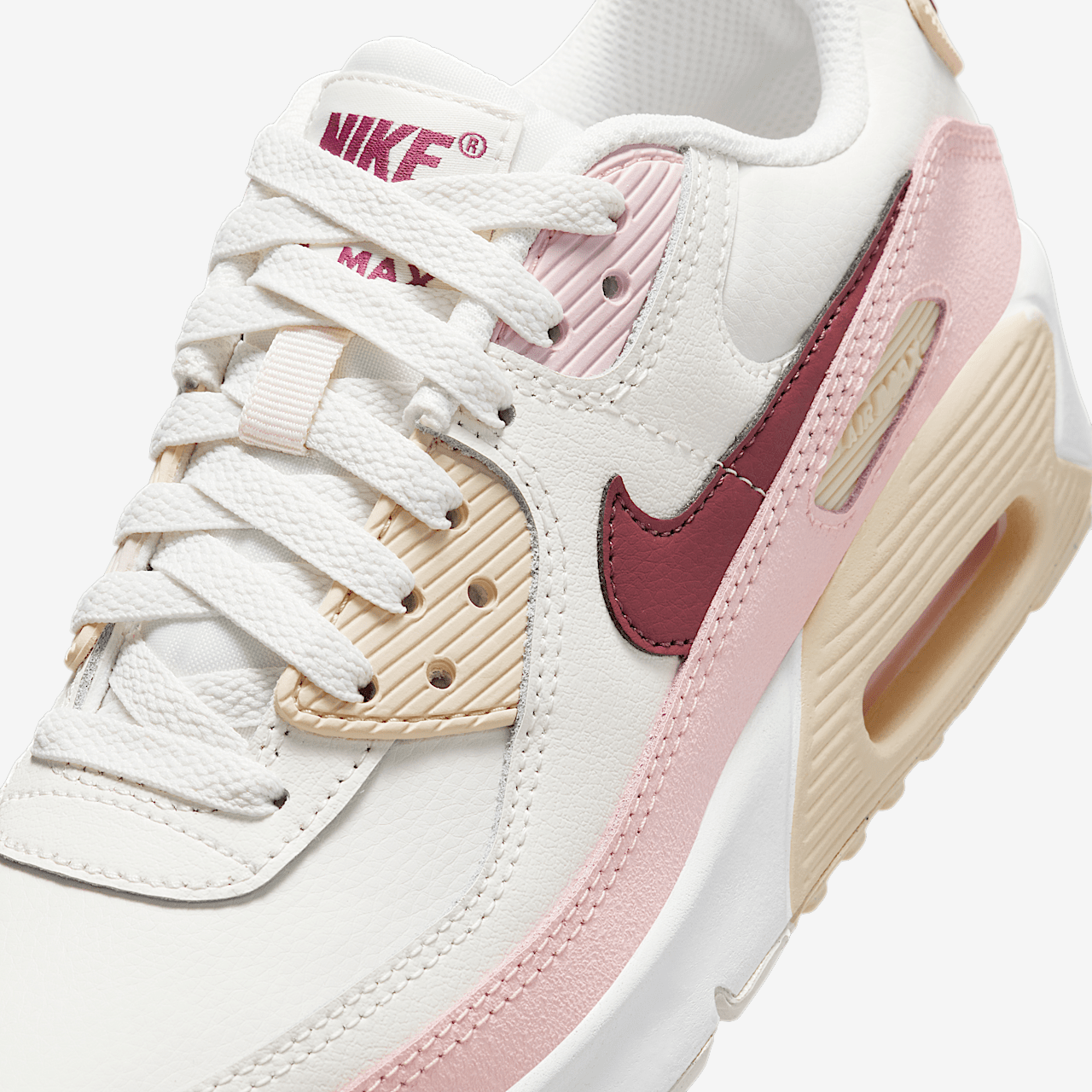 Nike Air max 90 sneaker Phantom/Echo Pink/Sail/Dark Team Red