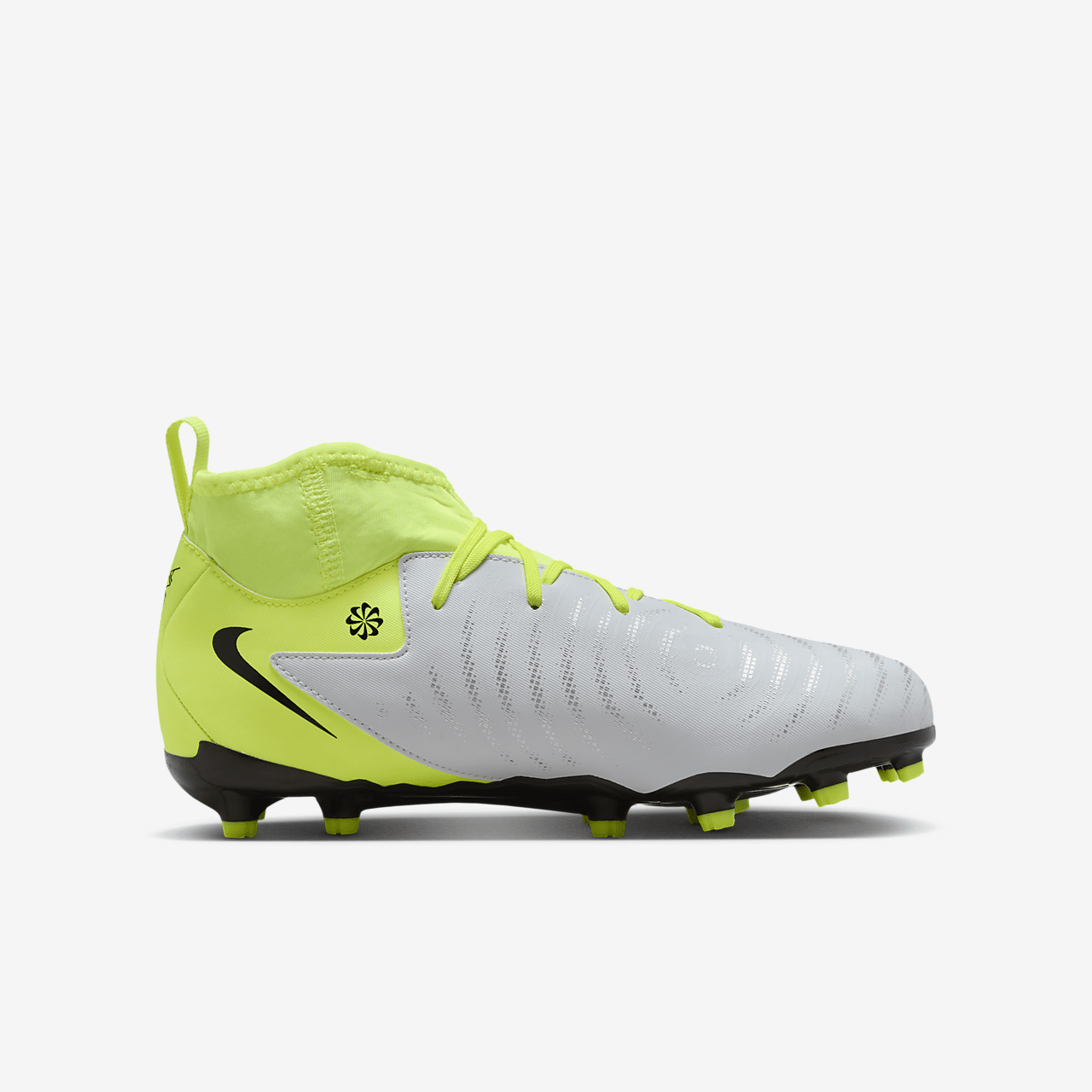Nike  sneaker Metallic Silver/Volt/Zwart