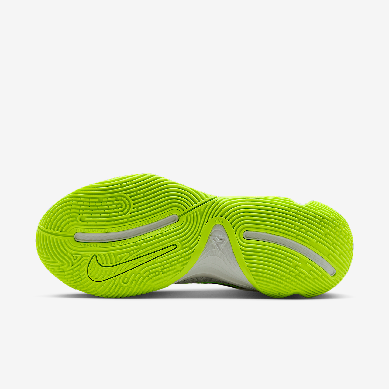 Nike  sneaker Light Silver/Volt/Zwart