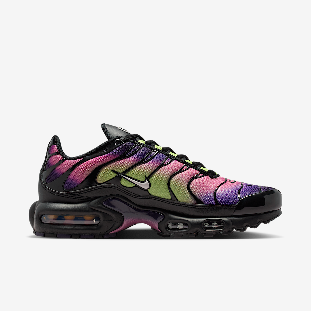 Nike Air Max Plus sneaker Zwart/Purple Dynasty/Desert Berry/Platinum Violet