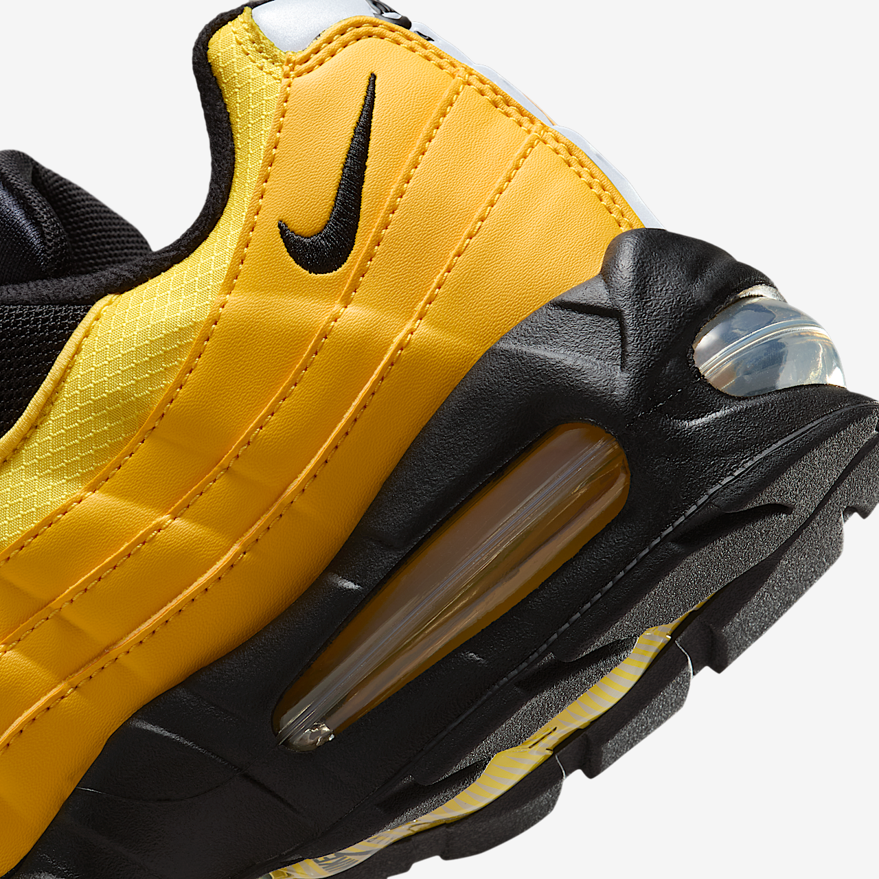 Nike Air Max sneaker Varsity Maize/Zwart/Metallic Silver/Zwart
