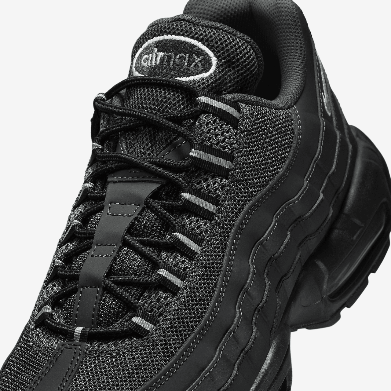 Nike Air Max 95 sneaker Zwart/Anthracite/Wit/Stadium Grey