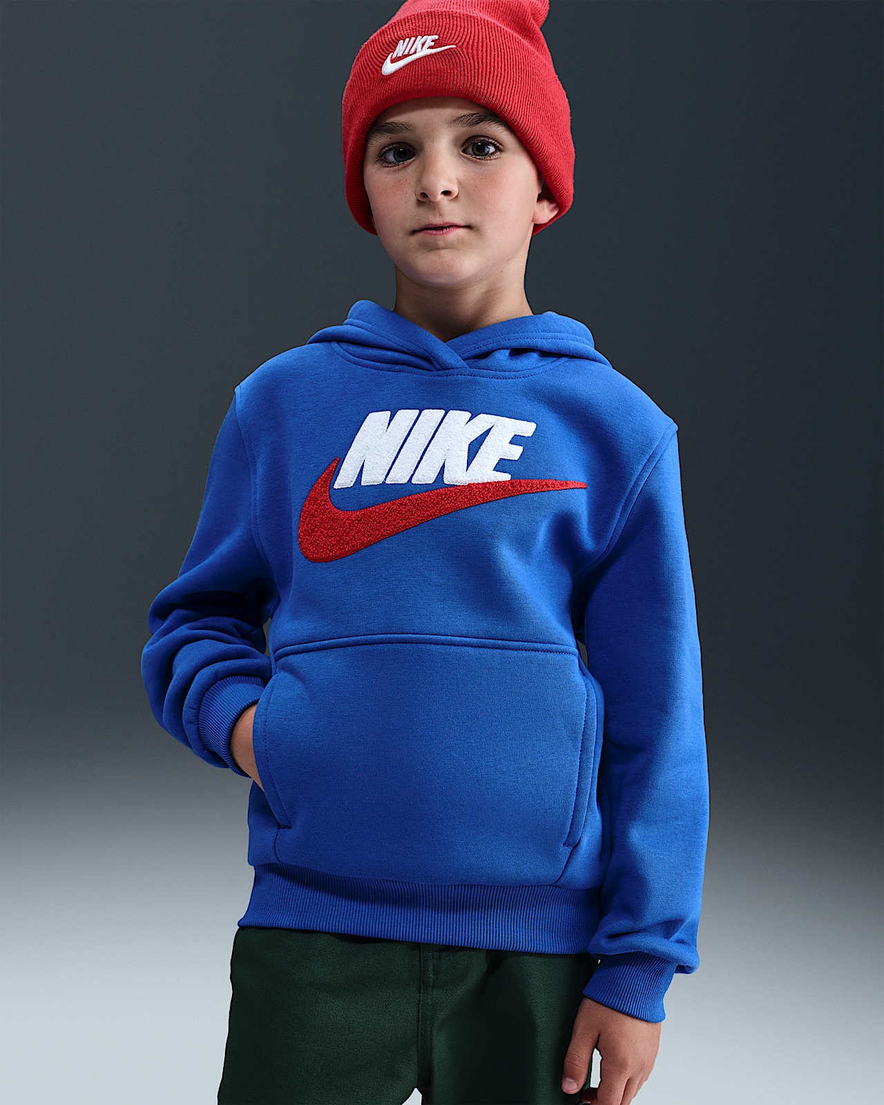 Детское худи Nike Sportswear Club Big Kids' Fleece Hoodie