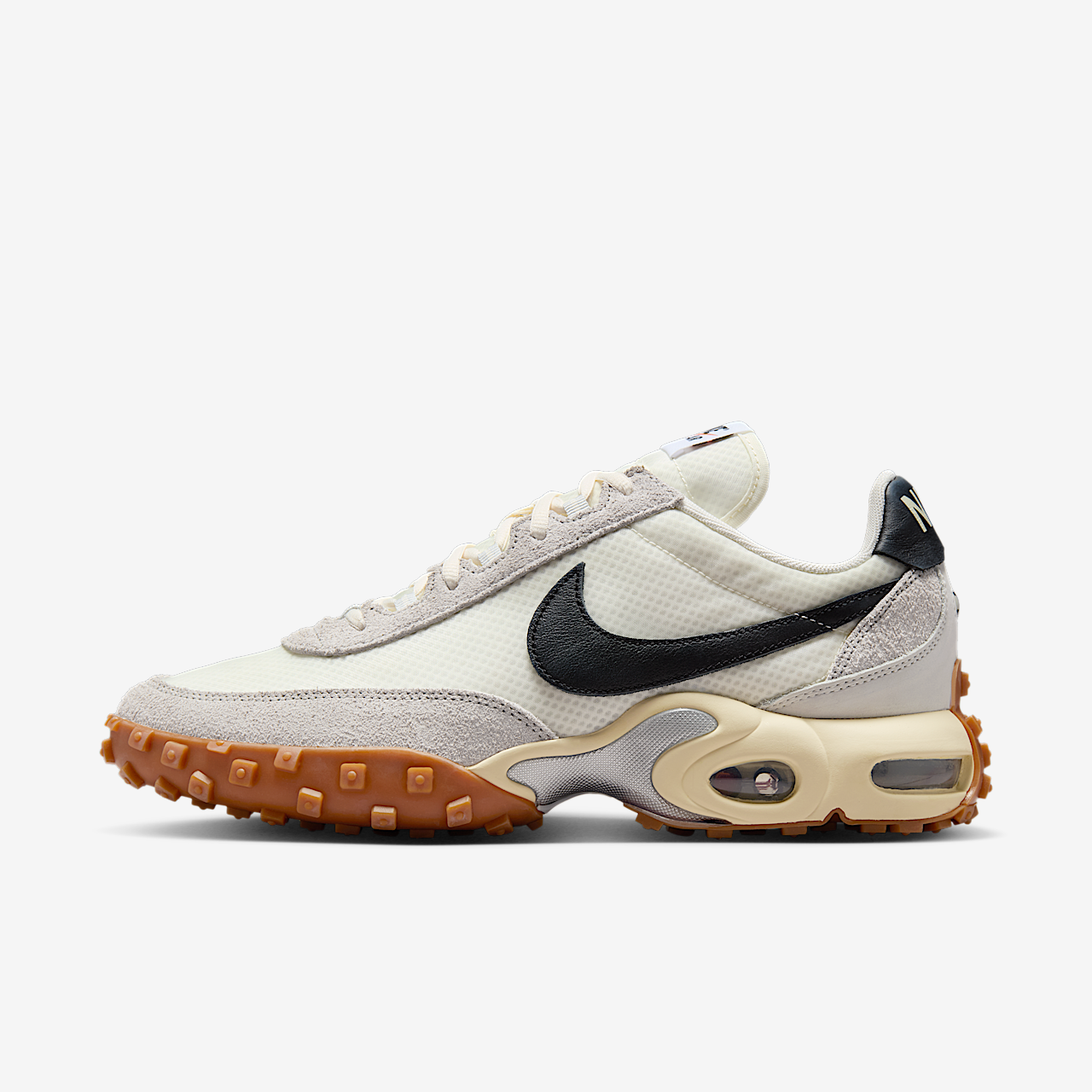Nike Air Max sneaker Sail/Gum Medium Brown/Neutral Grey/Zwart