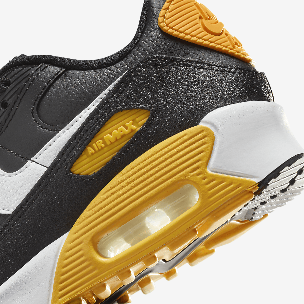 Nike Air max 90 sneaker Zwart/University Gold/Wit