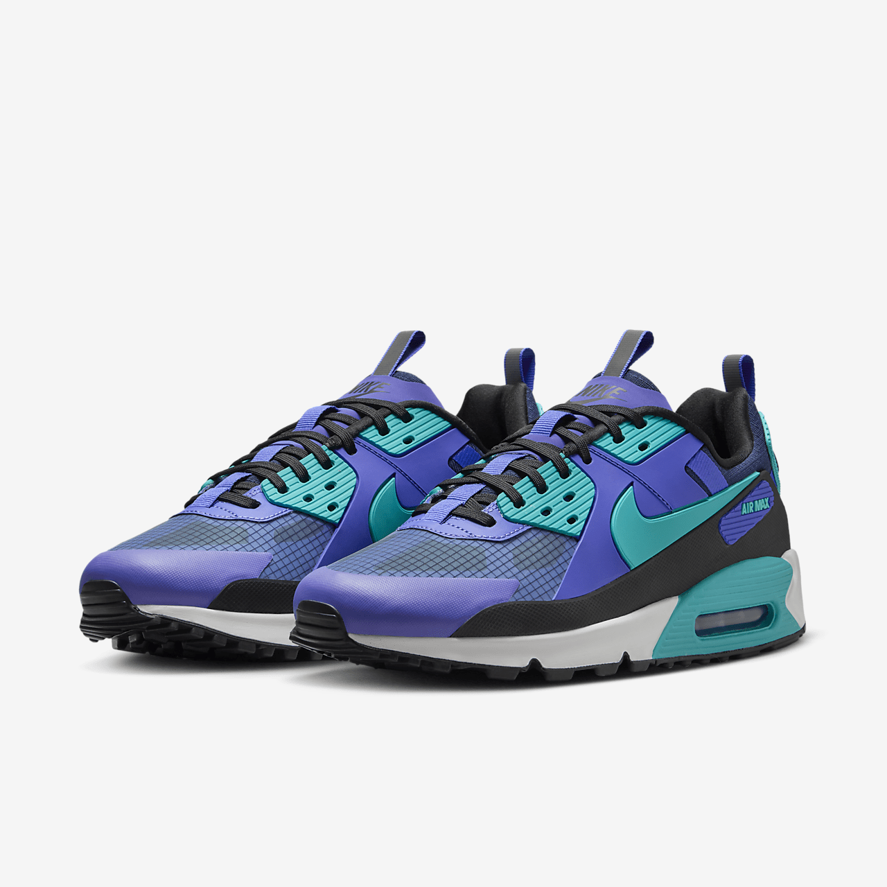 Nike Air Max 90 Drift sneaker Persian Violet/Midnight Navy/Zwart/Dusty Cactus