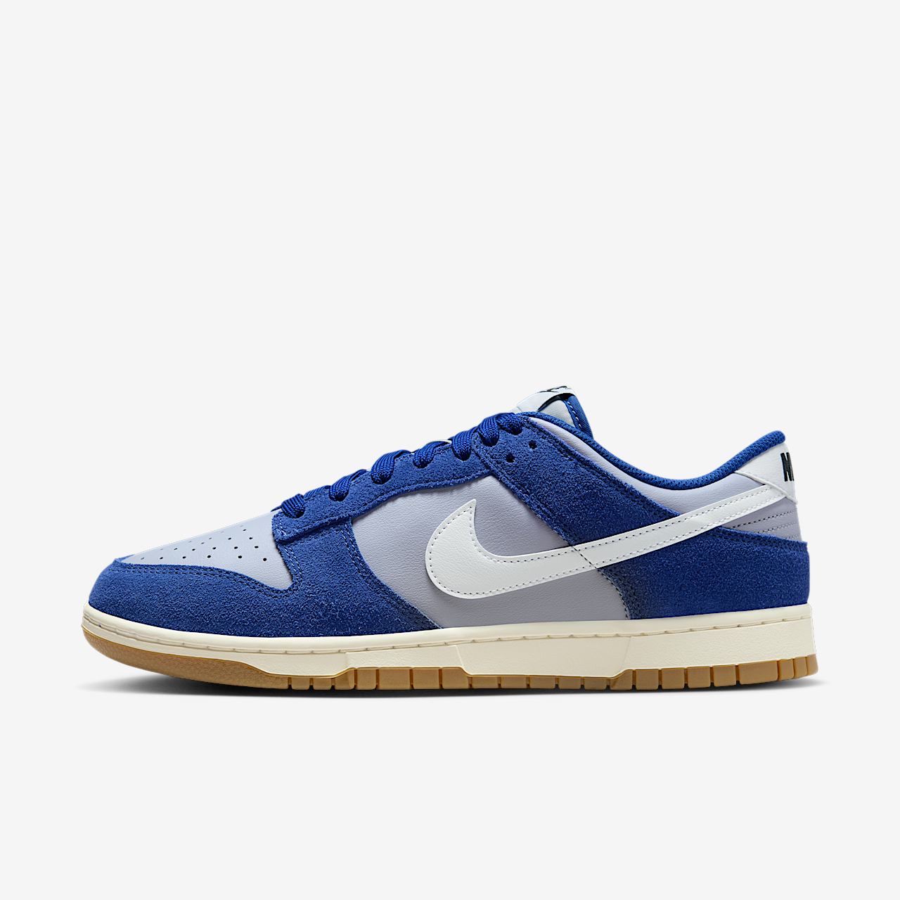 Nike Dunk Low sneaker Wolf Grey/Deep Royal Blue/Sail/Wit