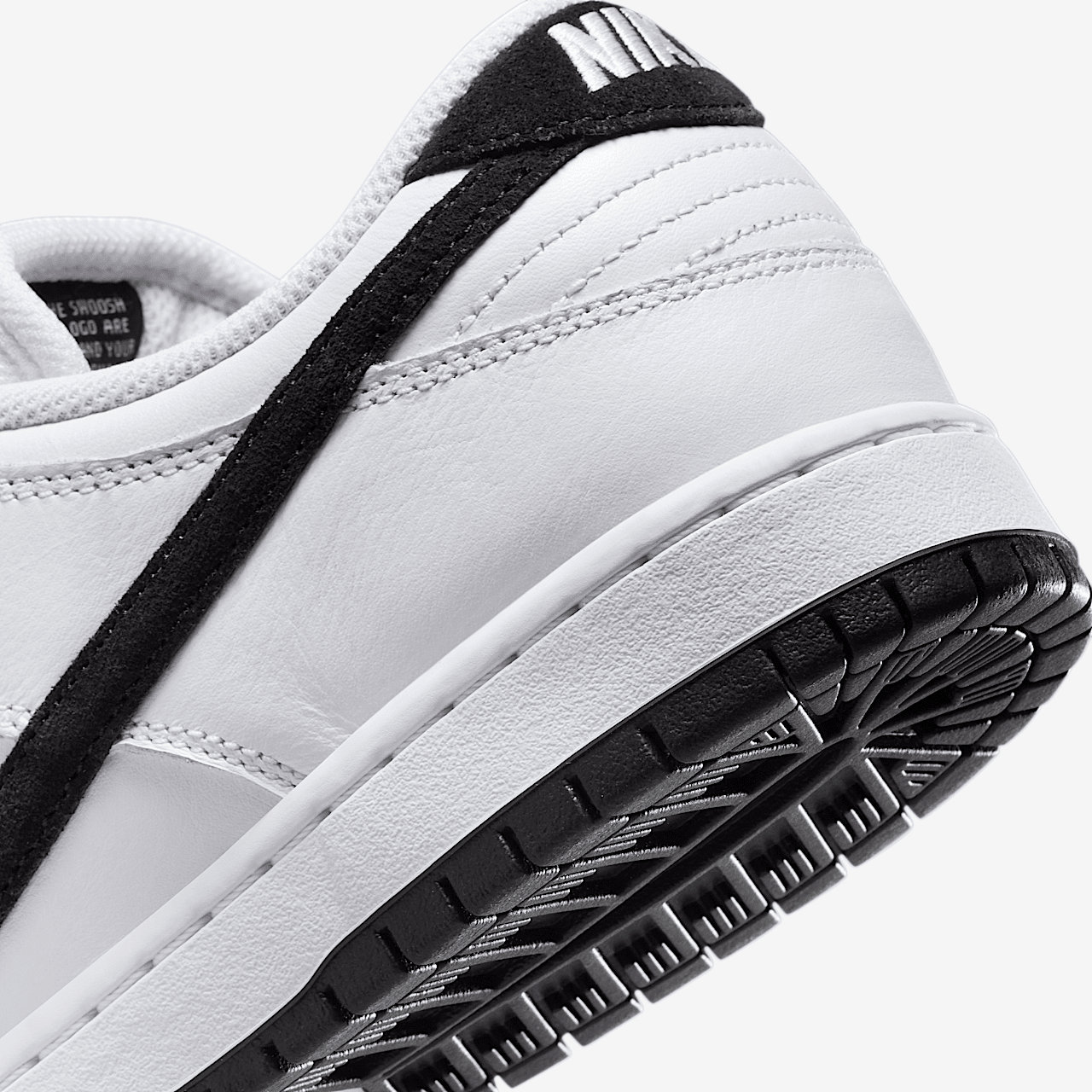 Nike Dunk Low sneaker Wit/Wit/Zwart/Zwart
