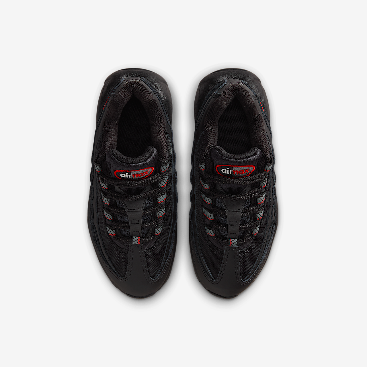 Nike Air Max 95 sneaker Zwart/University Red/Wit/Smoke Grey