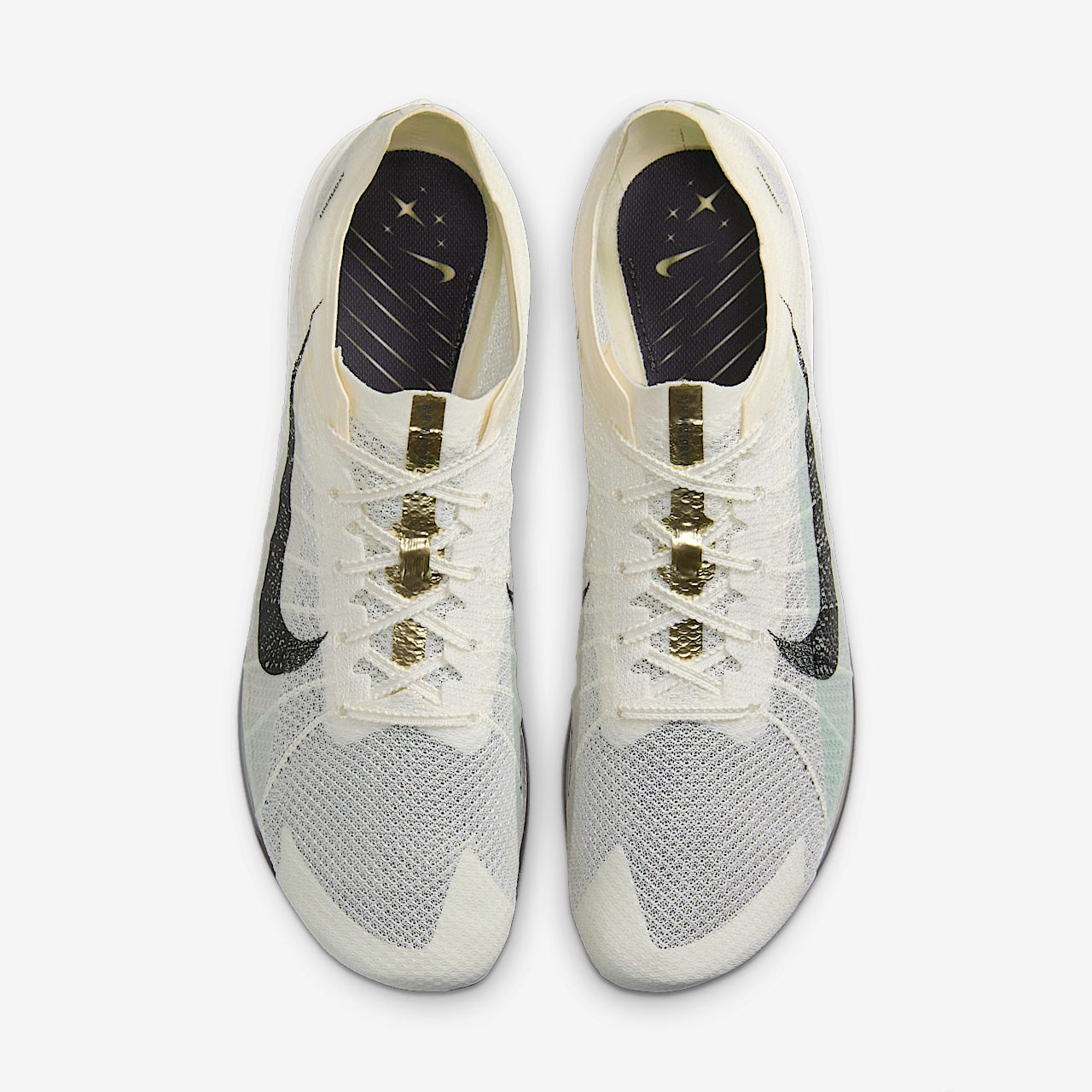 Nike  sneaker Sail/Medium Ash/Metallic Gold Grain/Zwart