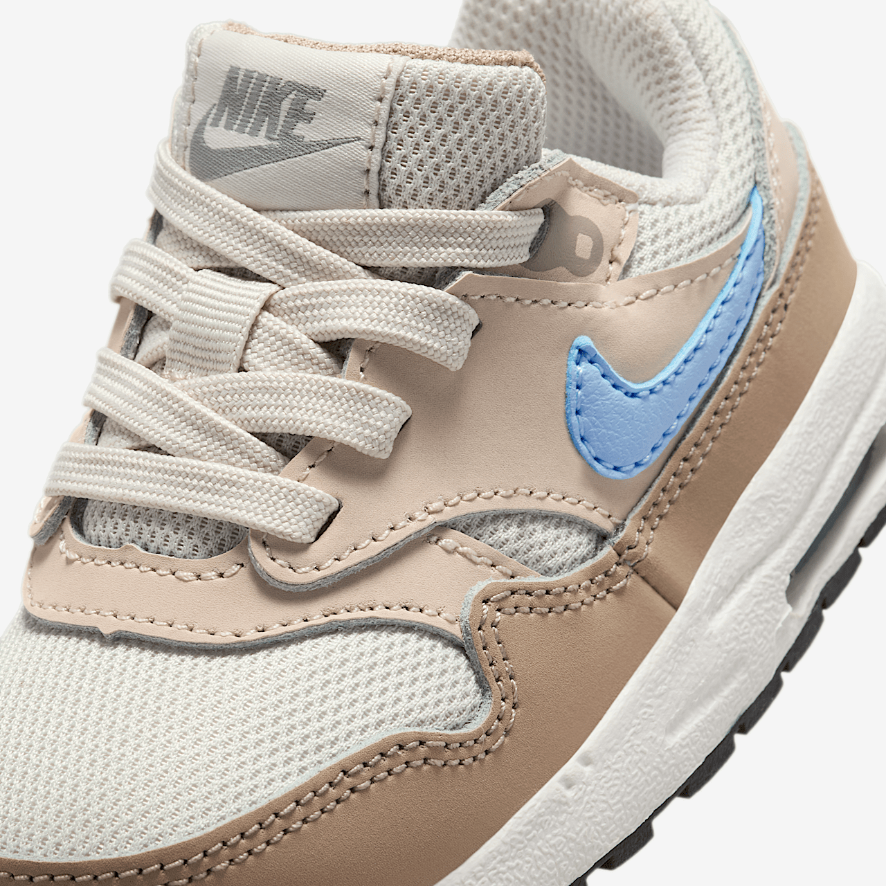 Nike Air Max 1 sneaker Light Bone/Sanddrift/Khaki/Psychic Blue