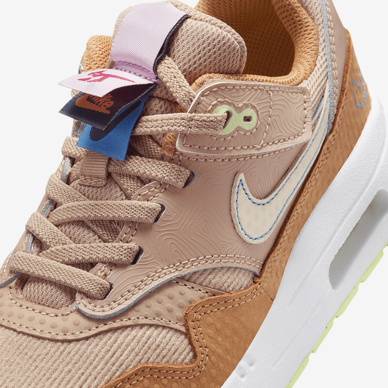 Nike Air Max 1 sneaker Hemp/Flax/Coconut Milk