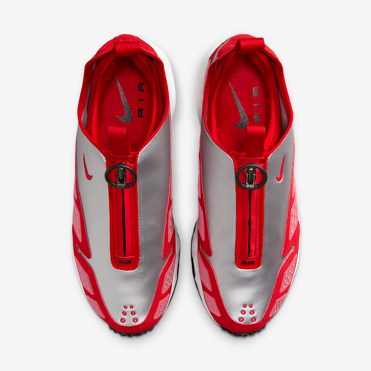 Nike Air Max SNDR sneaker Silver/Fusion Red/Photon Dust/University Red