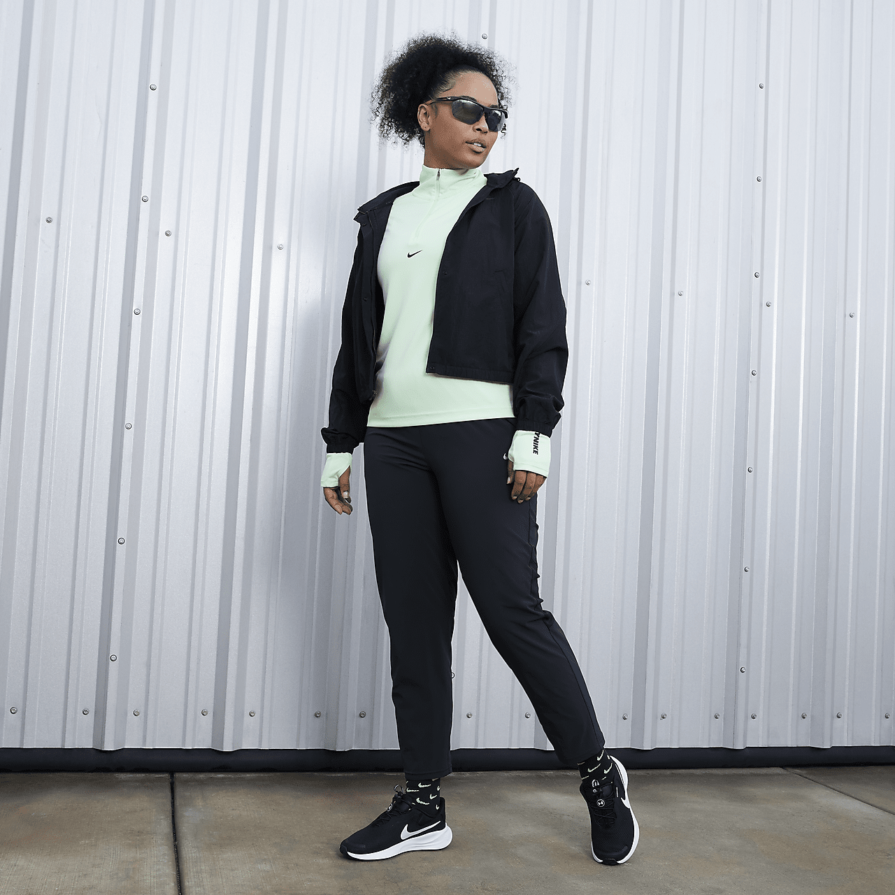 Nike  sneaker Zwart/Wit