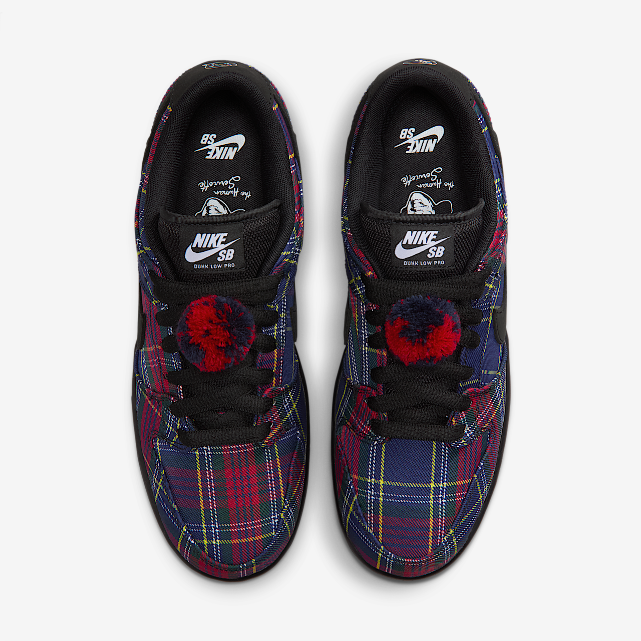 Nike Dunk Low sneaker University Red/Yellow Strike/Deep Royal Blue/Zwart
