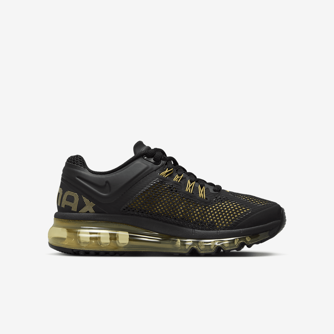 Nike Air Max sneaker Zwart/Infinite Gold/Metallic Gold