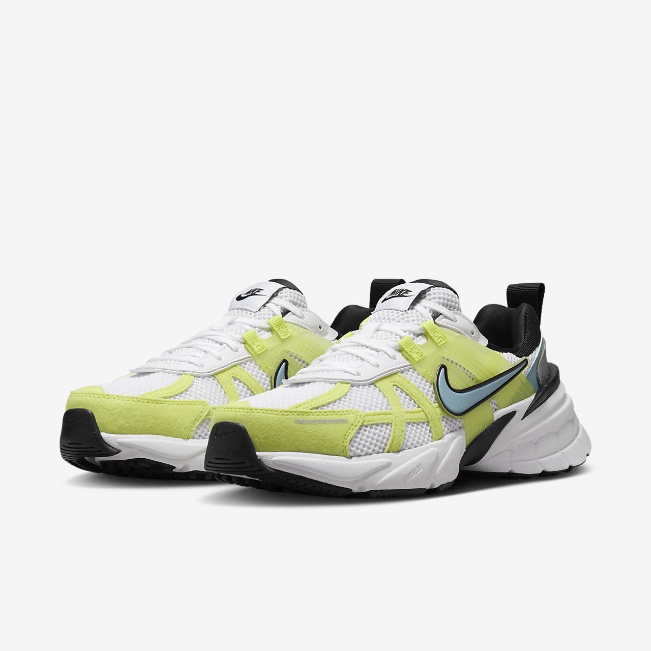 Nike  sneaker Wit/Cyber/Zwart/Denim Turquoise