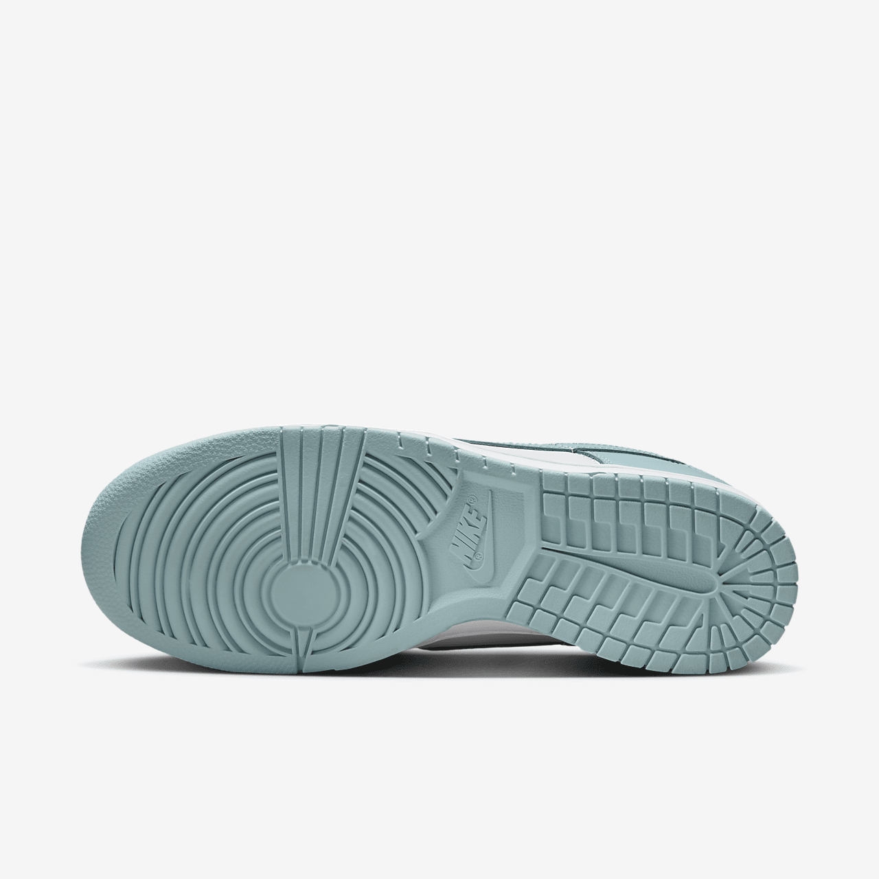 Nike Dunk Low sneaker Wit/Denim Turquoise