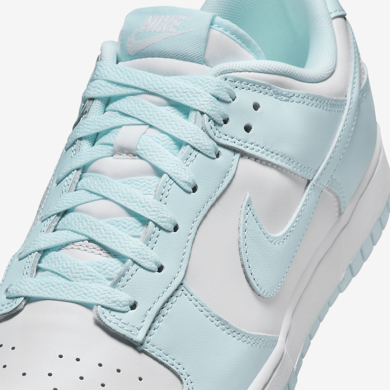 Nike Dunk Low sneaker Wit/Glacier Blue