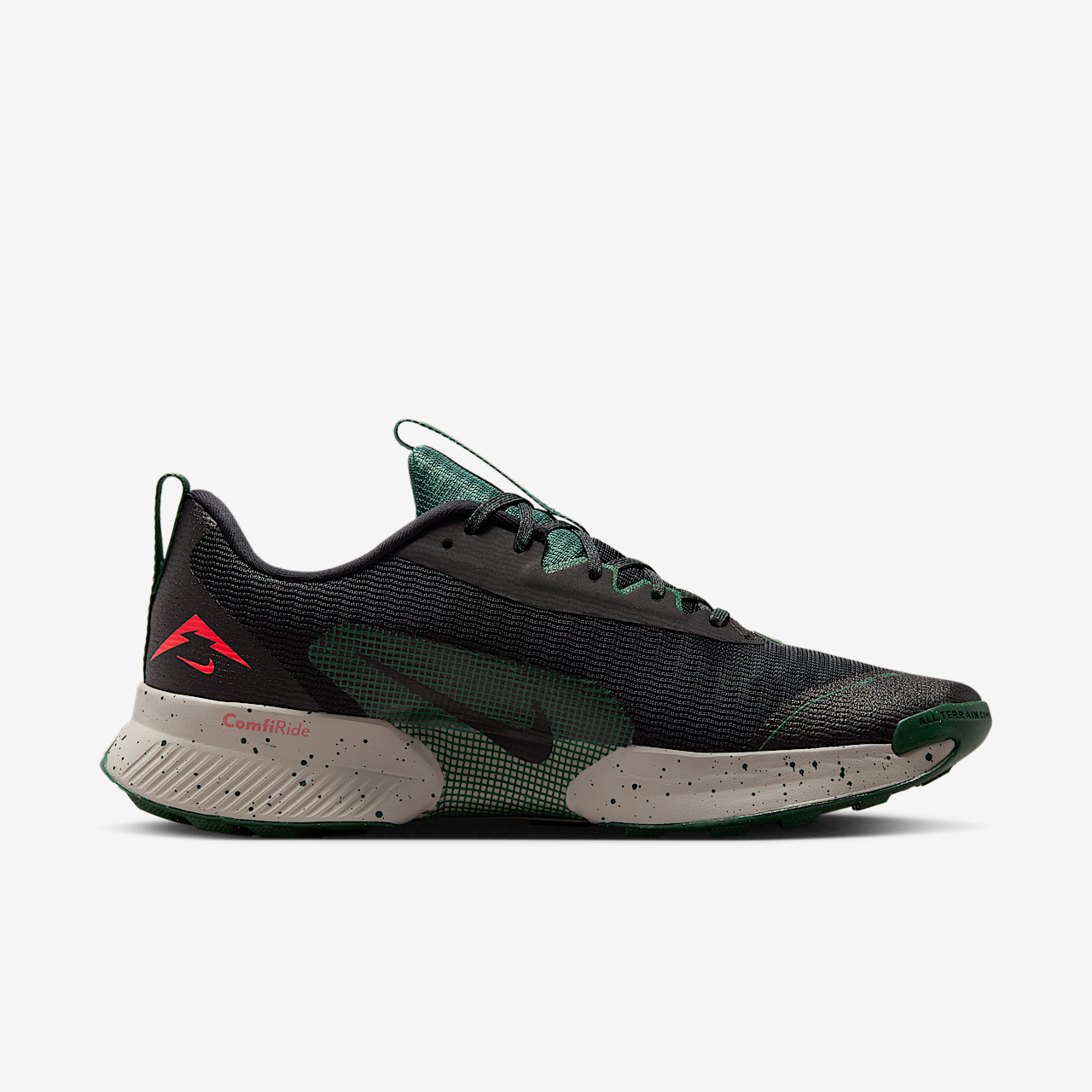 Nike  sneaker Zwart/Fir/Bright Crimson/Zwart