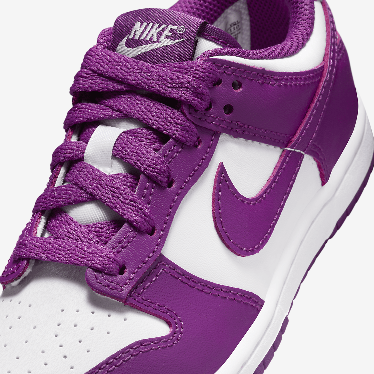 Nike Dunk Low sneaker Wit/Wit/Viotech