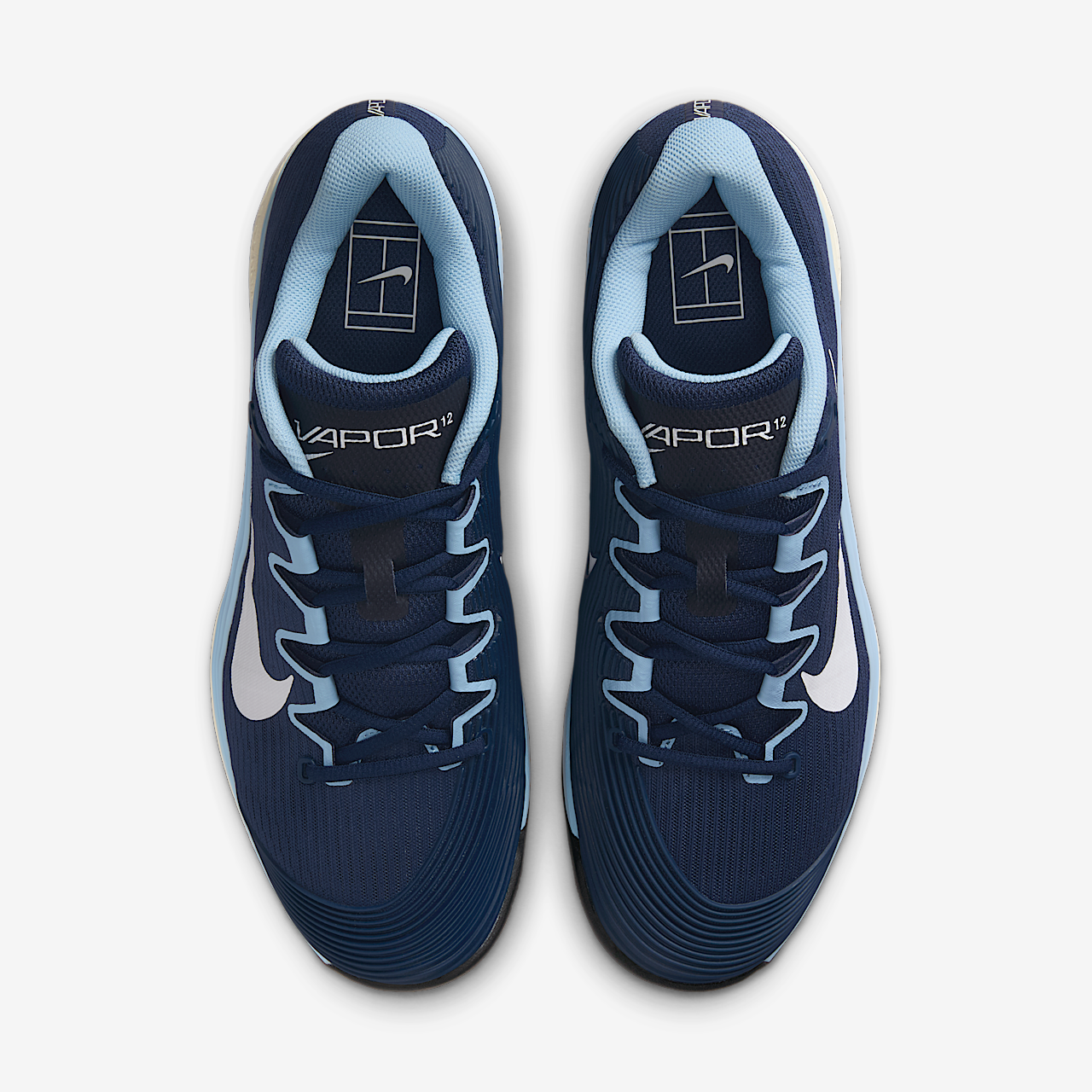 Nike  sneaker Midnight Navy/Psychic Blue/Zwart/Wit