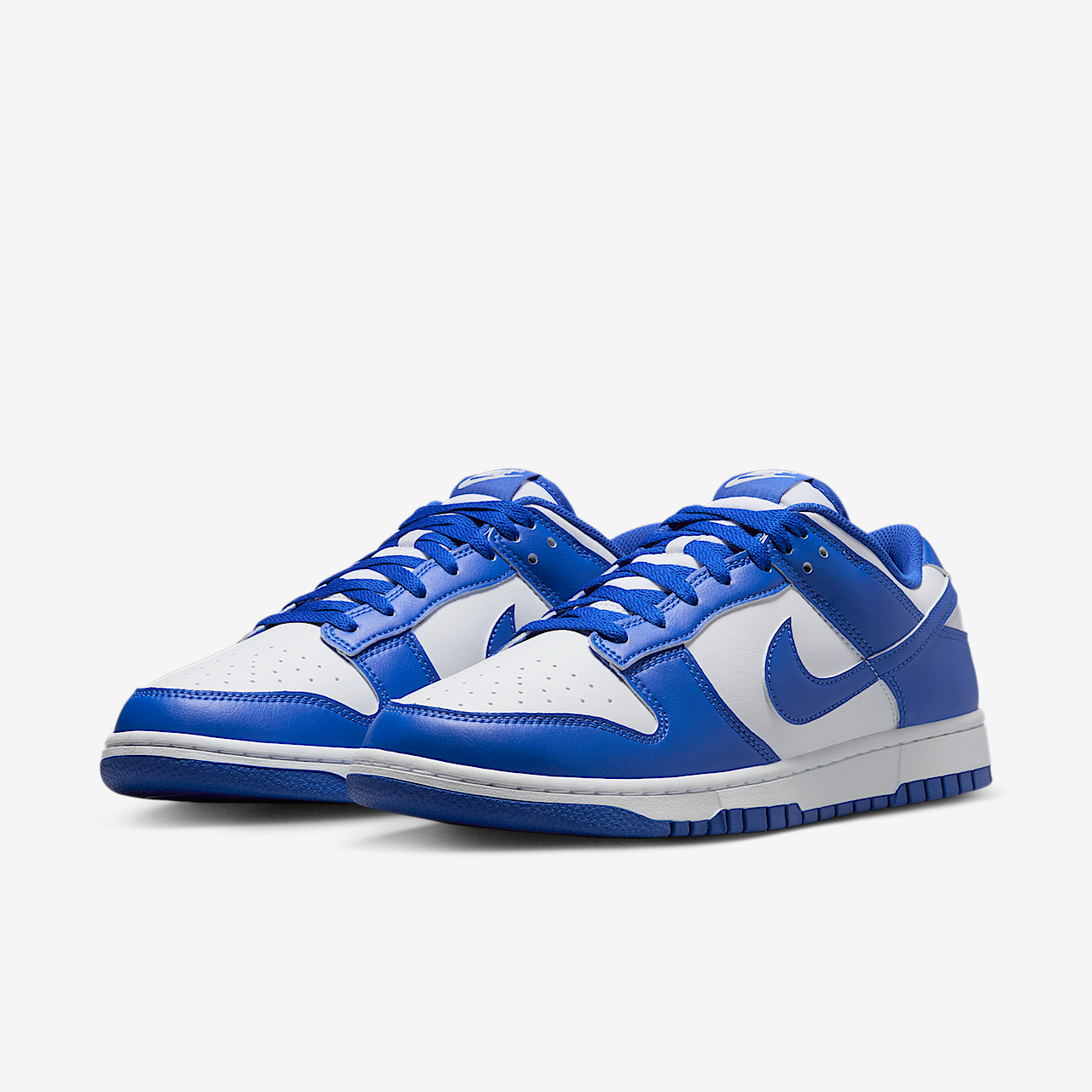 Nike Dunk Low sneaker Wit/Hyper Royal