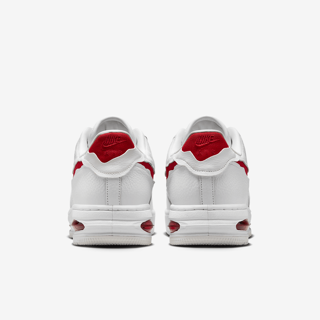 Nike Air Force 1 sneaker Wit/Summit White/University Red