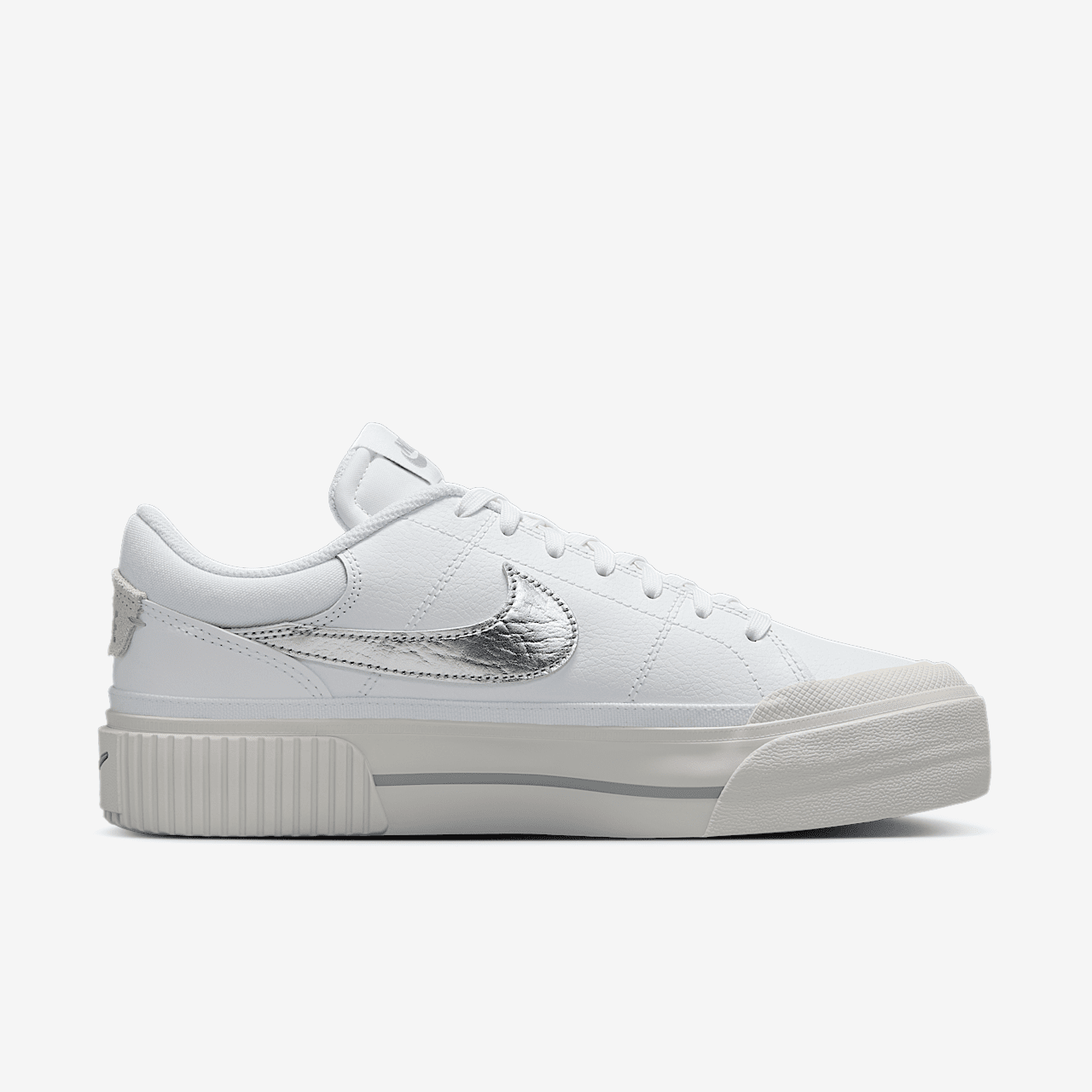 Nike  sneaker Wit/Light Bone/Photon Dust/Metallic Silver