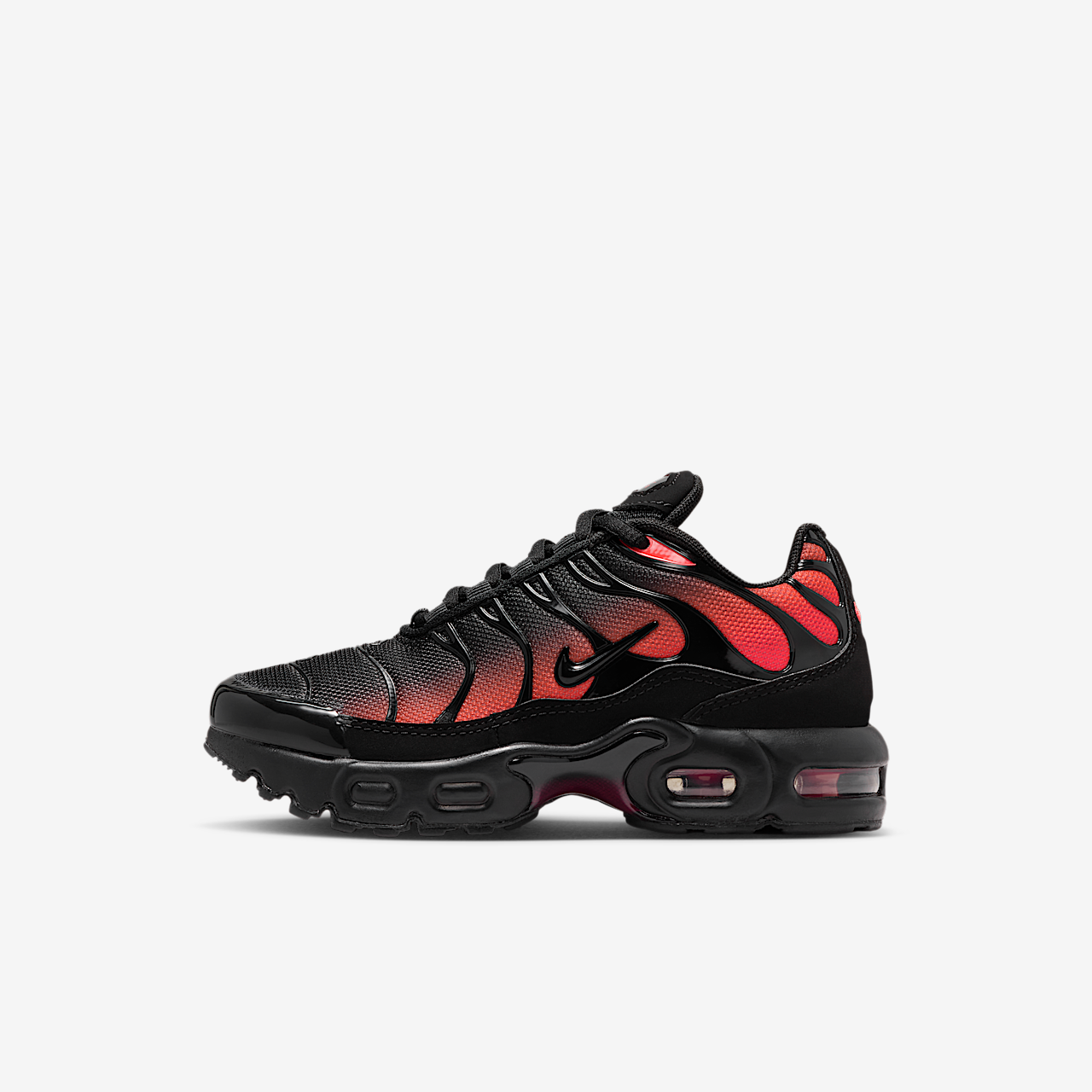Nike Air Max Plus sneaker Zwart/Light Crimson/Noble Red/Zwart