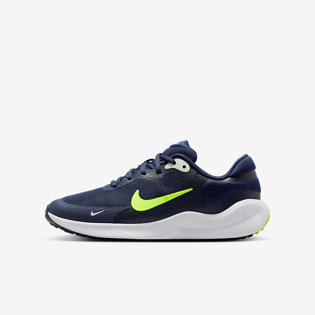 Nike  sneaker Midnight Navy/Volt Tint/Wit/Volt