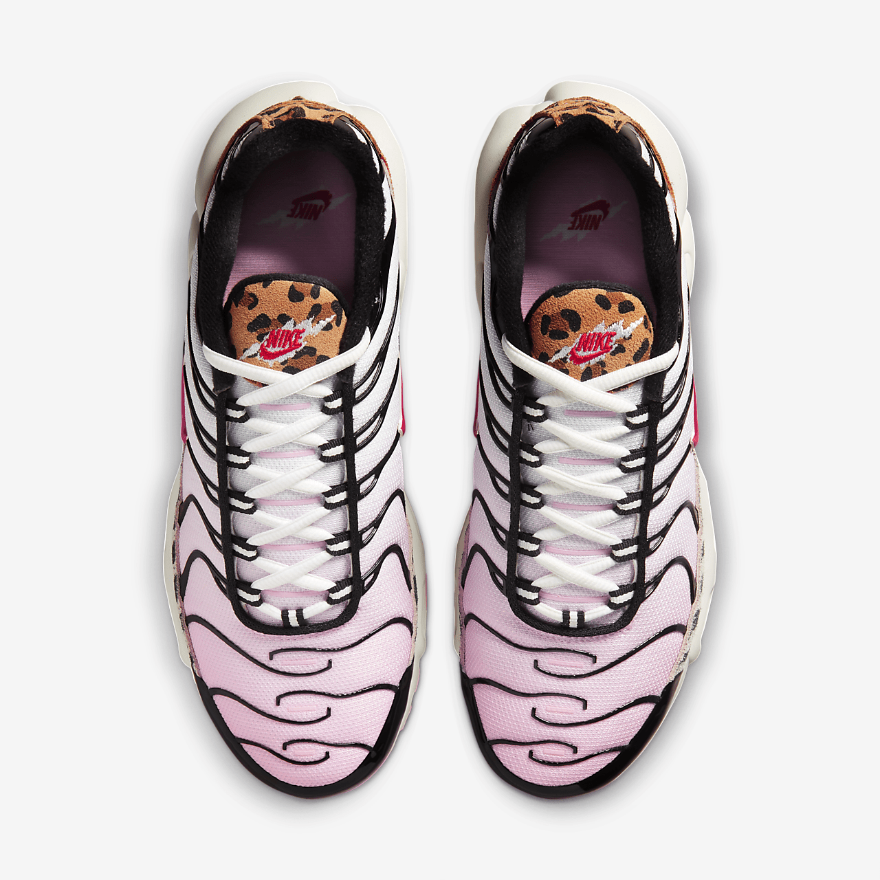 Nike Air Max Plus sneaker Medium Soft Pink/Zwart/Summit White/University Red