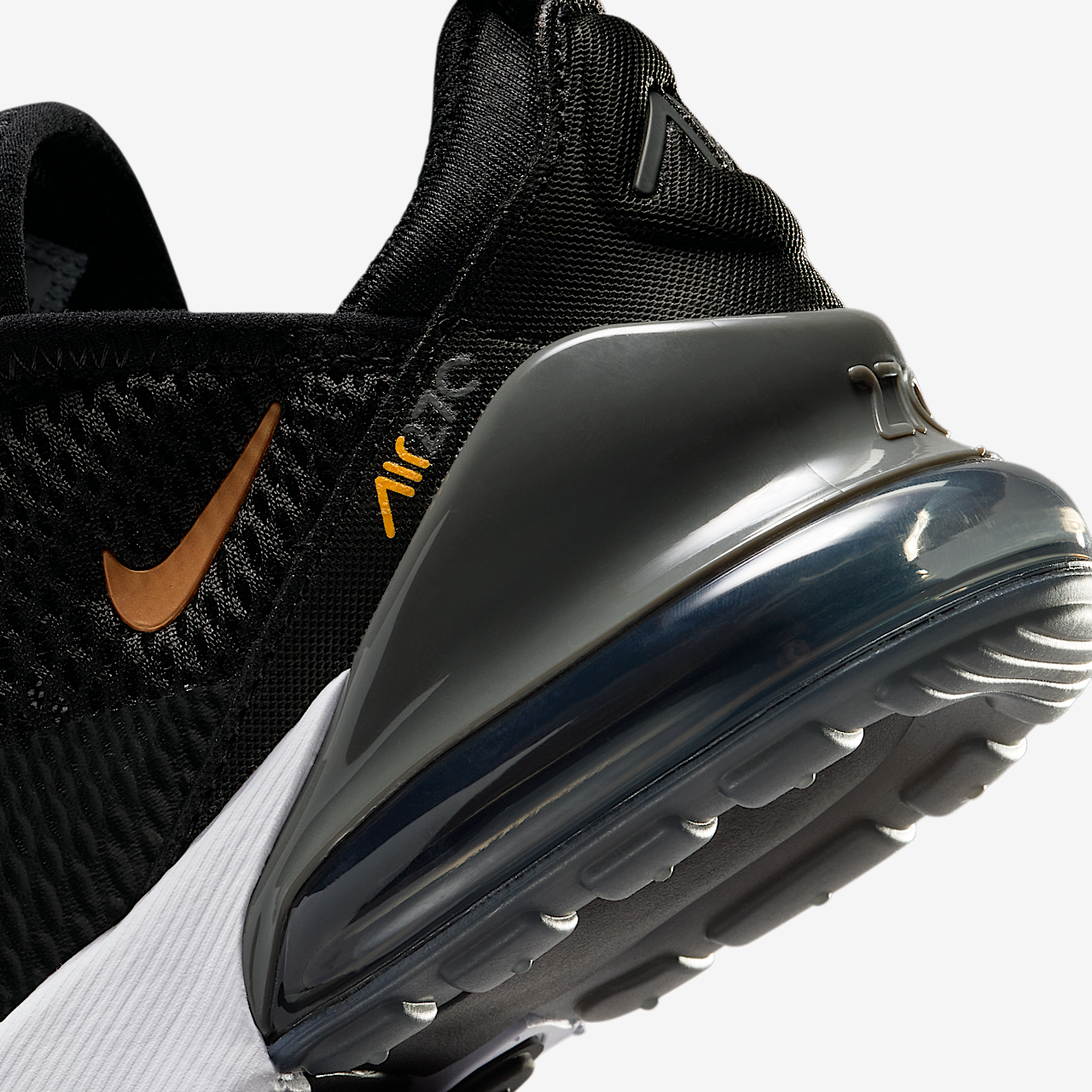 Nike Air Max sneaker Zwart/Laser Orange/Iron Grey/Metallic Copper