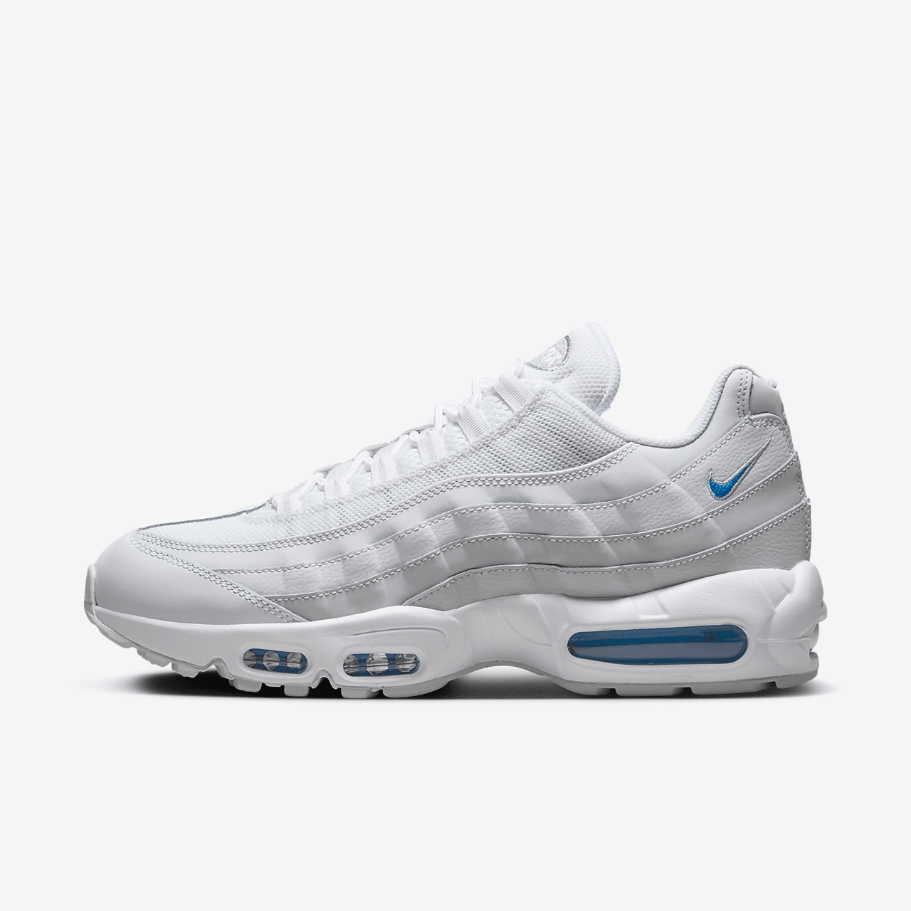 Nike Air Max 95 sneaker Wit/Photon Dust/Stadium Grey/Photo Blue