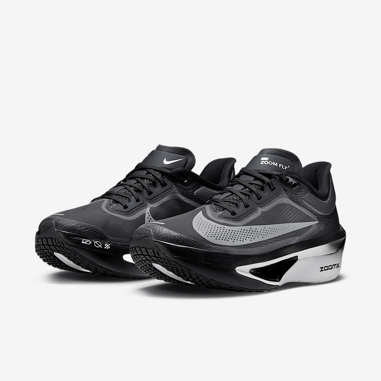 Nike  sneaker Zwart/Light Smoke Grey/Wit
