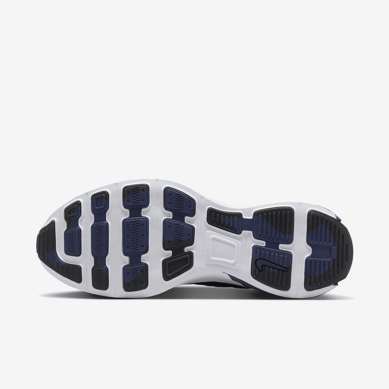 Nike  sneaker Zwart/Midnight Navy/Wit/Reflect Silver