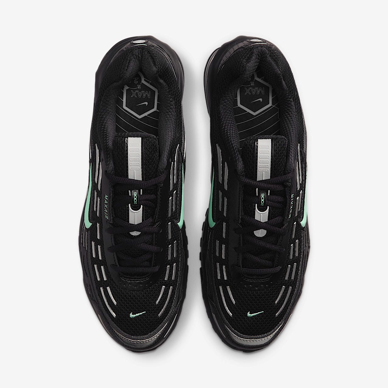 Nike Air Max sneaker Zwart/Metallic Silver/Anthracite/Mint Foam