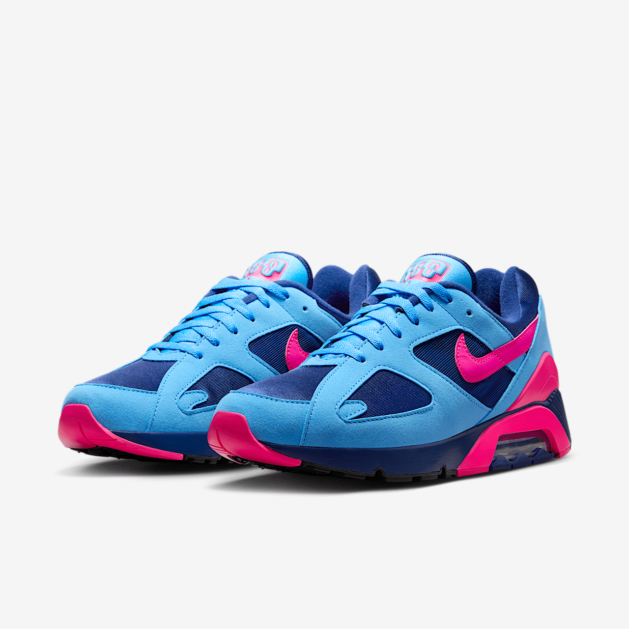 Nike Air 180 sneaker University Blue/Deep Royal Blue/Zwart/Hyper Pink