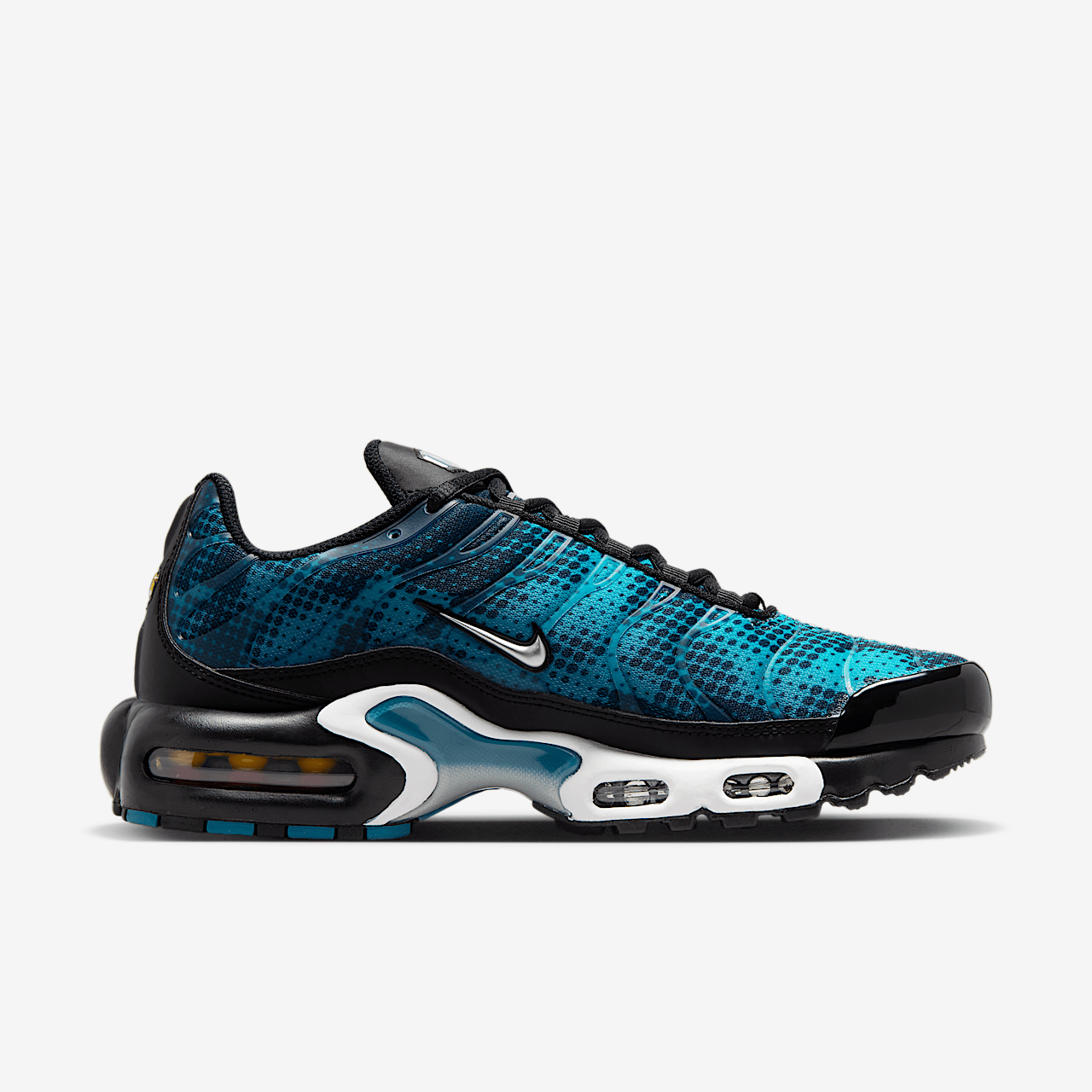 Nike Air Max Plus sneaker Zwart/Dusty Cactus/Wit/Metallic Silver