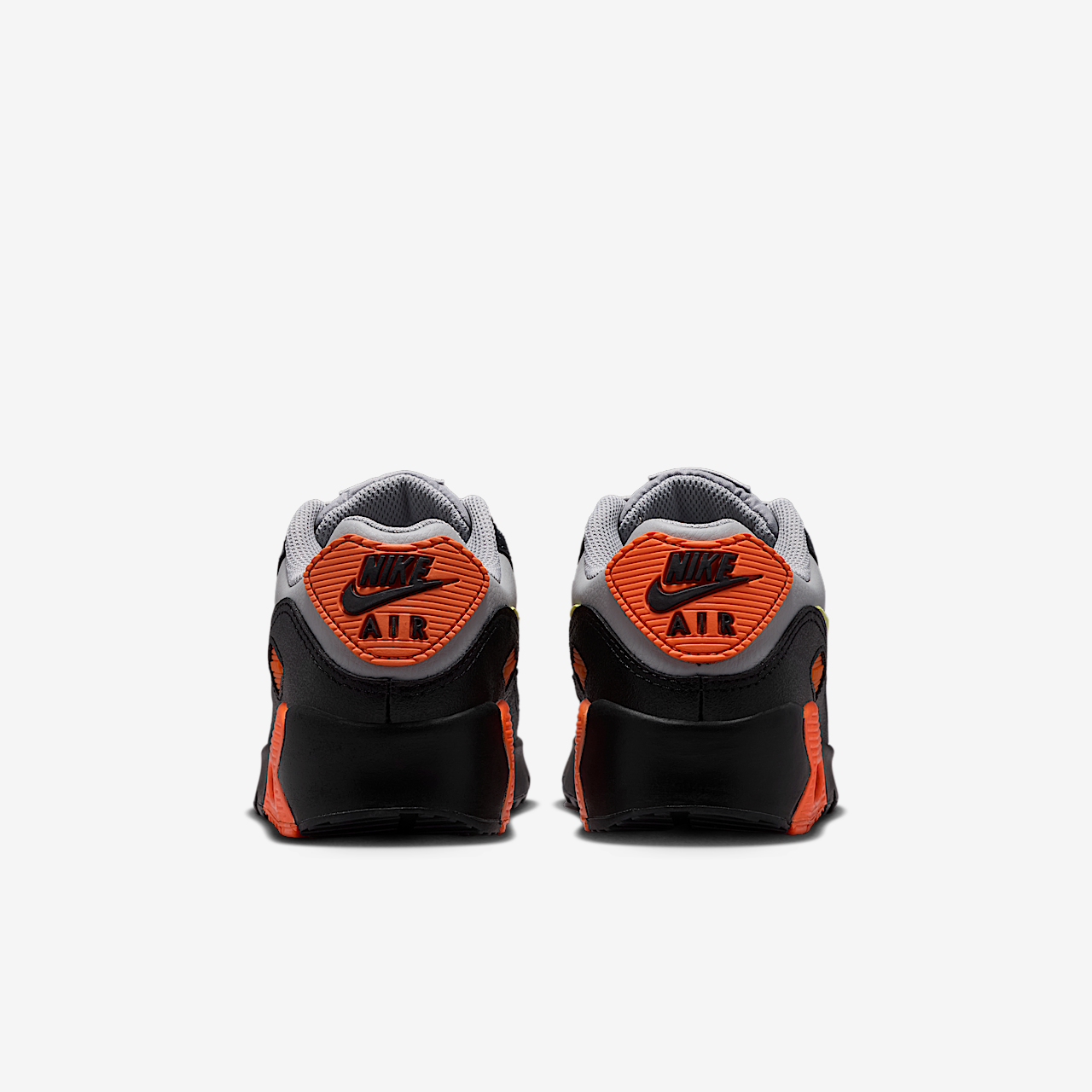 Nike Air max 90 sneaker Light Smoke Grey/Hyper Crimson/Zwart/Limelight