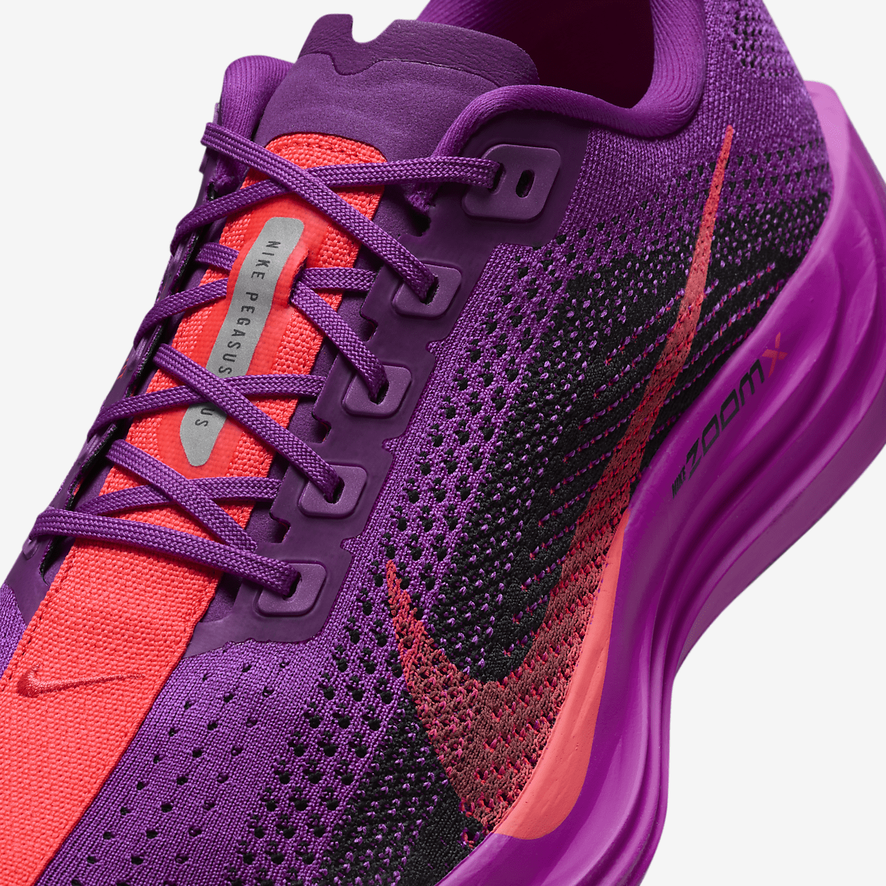 Nike Pegasus sneaker Vivid Purple/Zwart/Hot Punch