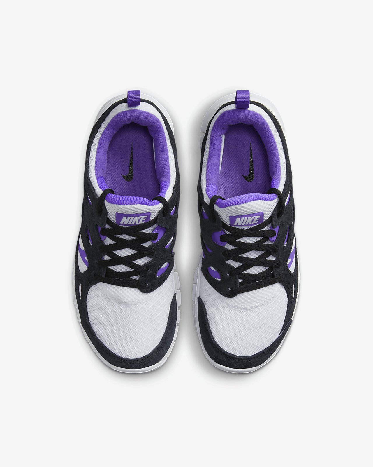 Nike free run kids purple online